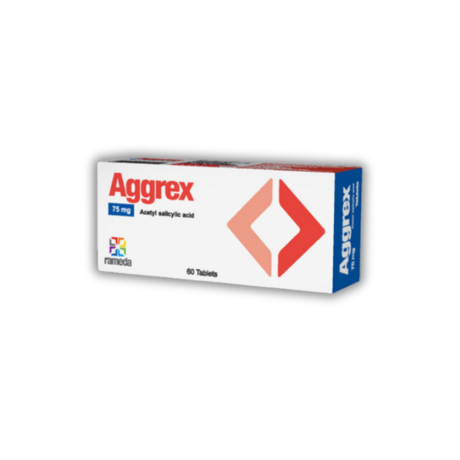 AGGREX 75MG 60 TABS.